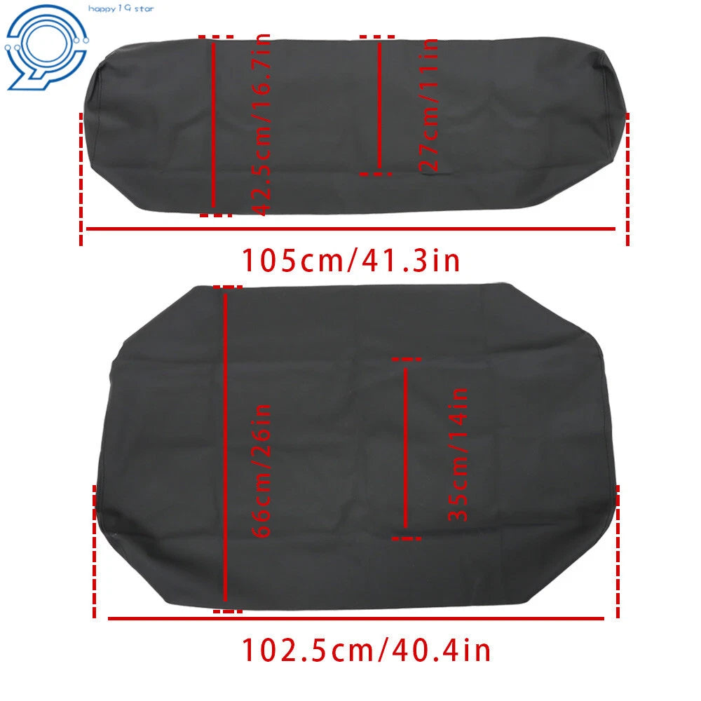 Seat Cover for Kawasaki Mule 3010 (2005-2008) Black