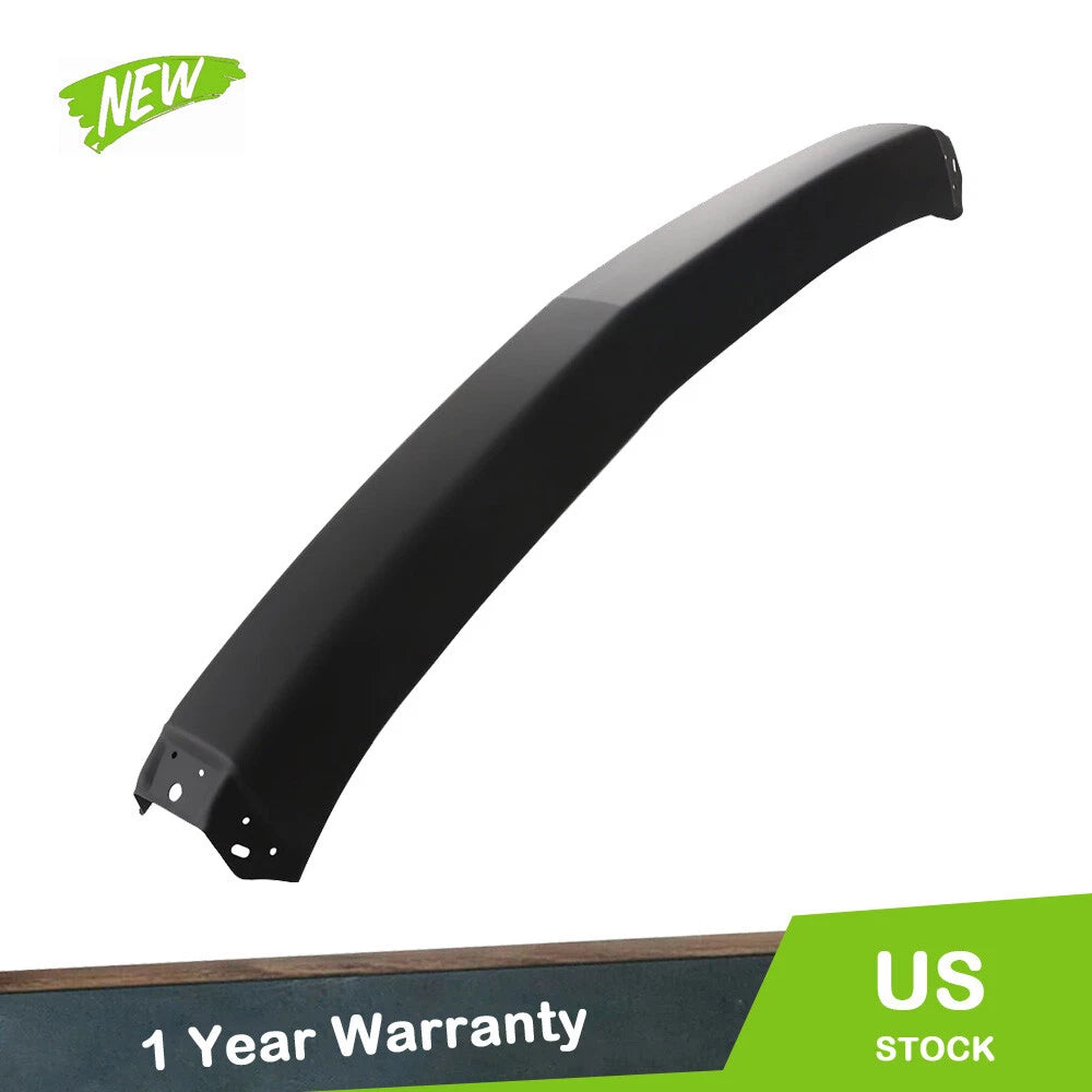 Black Metal Front Bumper Face Bar for Chevrolet Silverado 1500 (2007–2013)