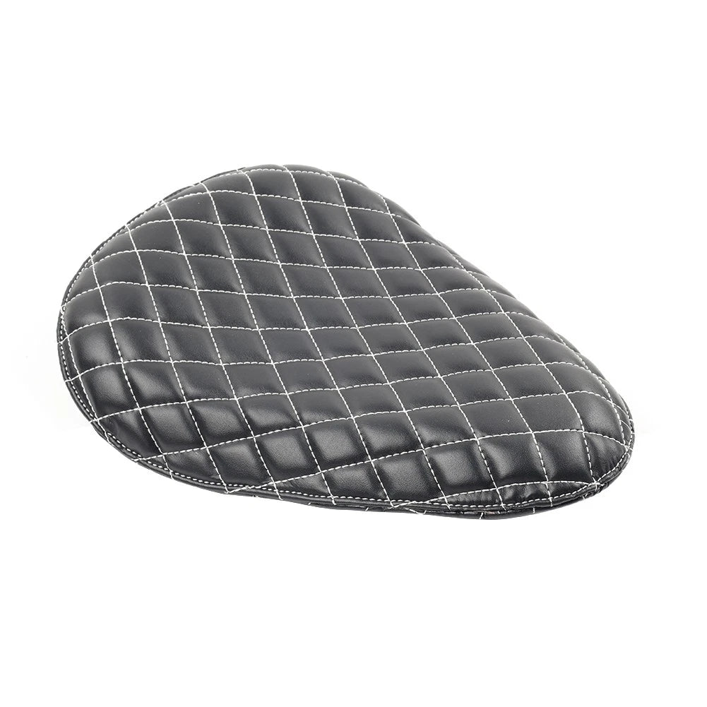 Solo Seat Cushion for Harley & Yamaha Motorcycles (Universal Fit)