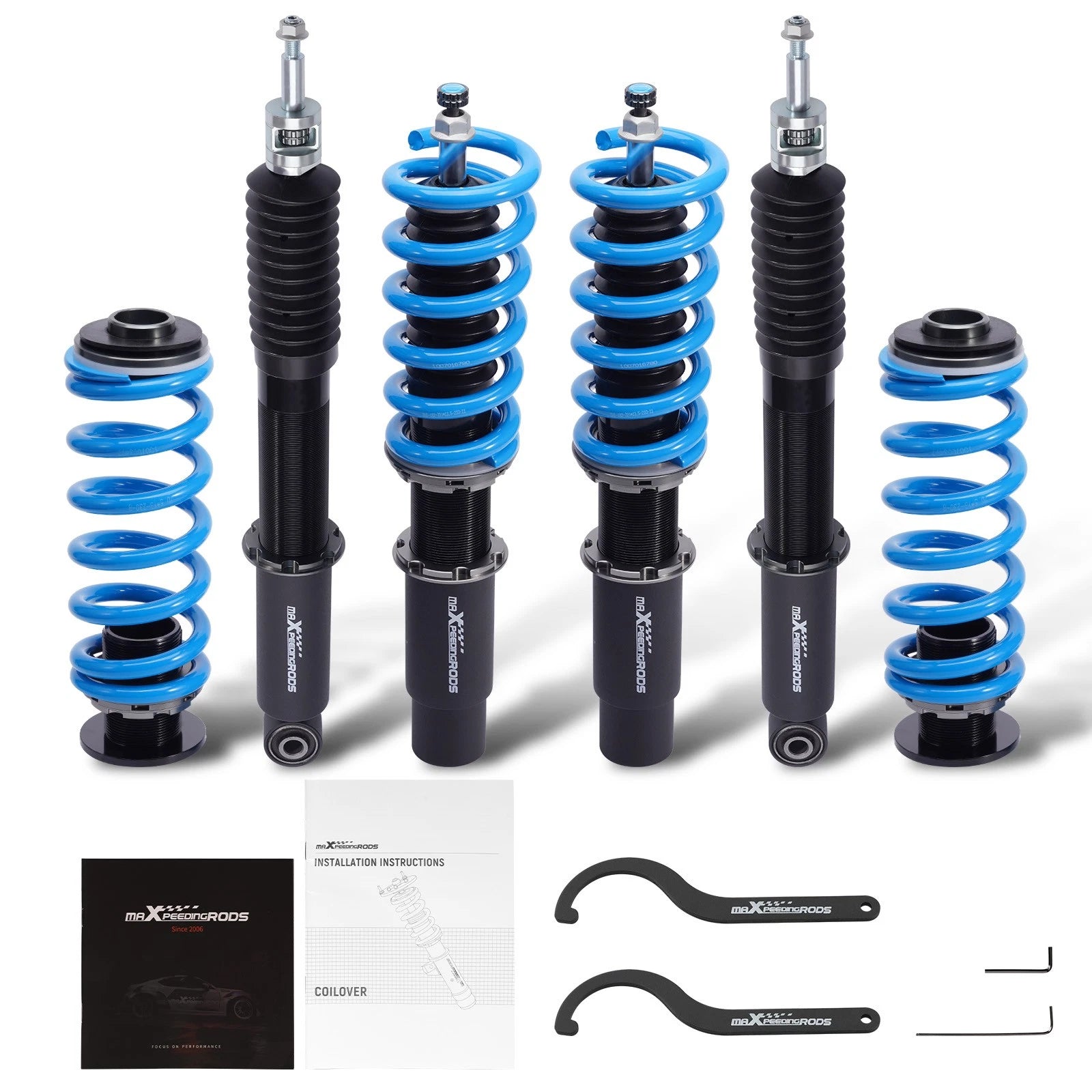 Coilover Suspension Kit for Audi A6/A6 Quattro (2012–2018)
