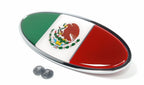 Fender Emblem Side Flag Chrome Metal for Peterbilt (—)