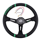 14-Inch Deep Dish Drifting Steering Wheel for Universal Fit