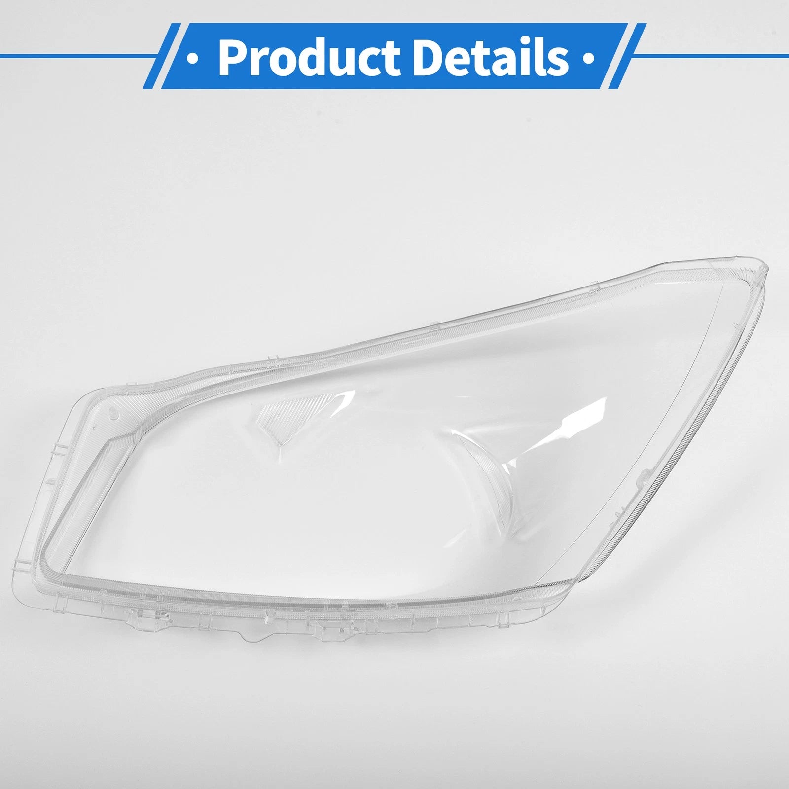 Headlight Lens Cover for Toyota RAV4 (2009–2012) PC Clear