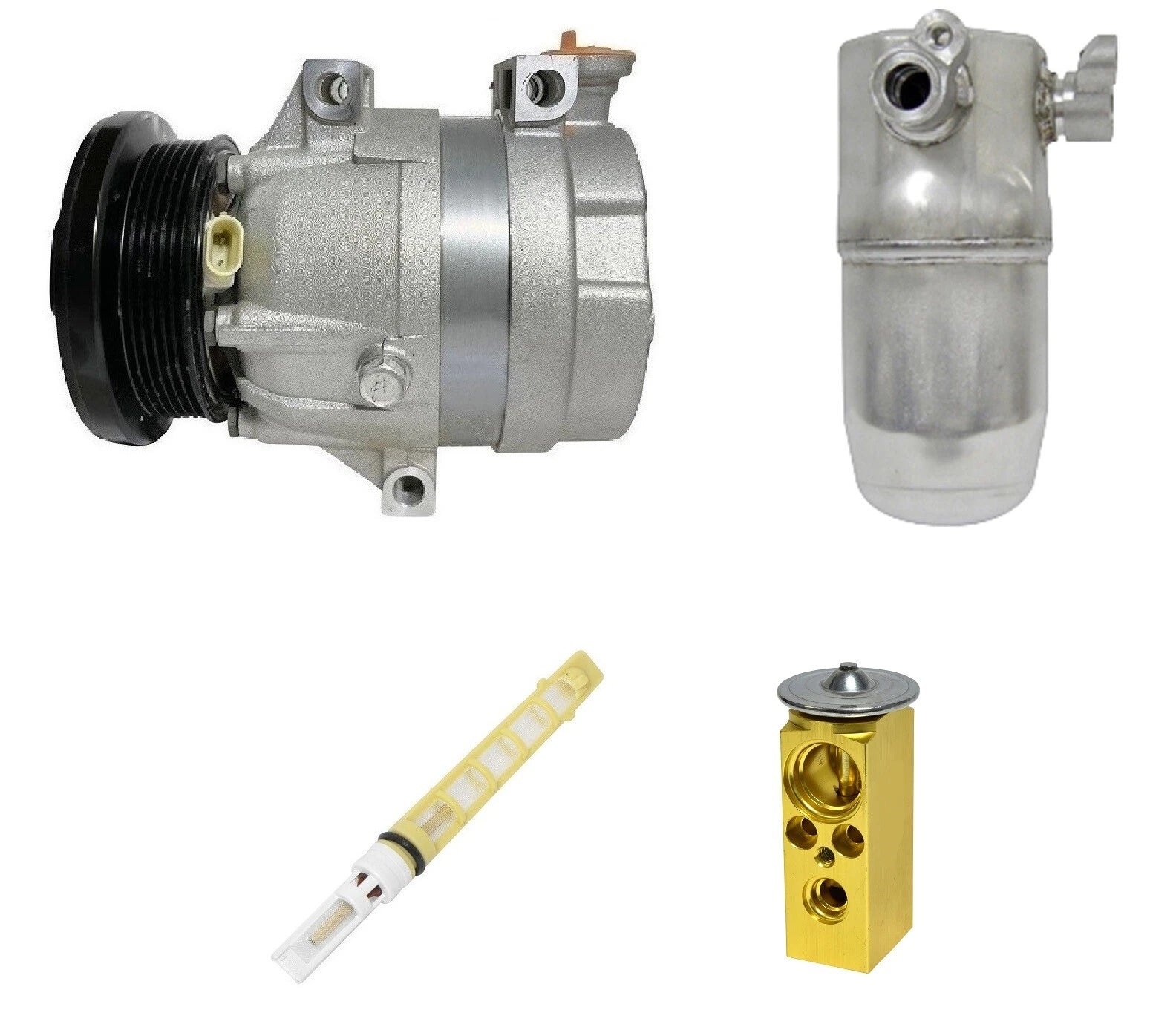 A/C Compressor Kit Replacement for Oldsmobile Silhouette 3.4L (2000–2005)