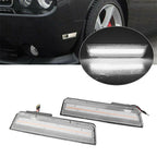 White LED Front Side Marker Lights for Dodge Challenger (2008-2014)