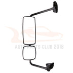 Set of 2 Heated Black Side Mirrors for Freightliner M2 (2003–2015)