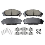 Set of 4 Akebono ProACT Front Ceramic Brake Pads for RX350 RX450h Highlander Sienna (2007–2022)