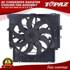 AC Condenser Cooling Fan Assembly for BMW X3 X4 (2011–2017)