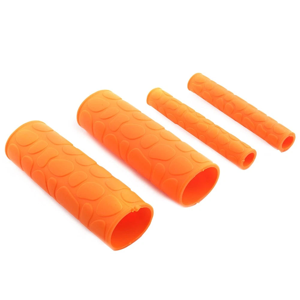 Hand Grips for Dirt Bike Motorcycle (TRP, Orange)