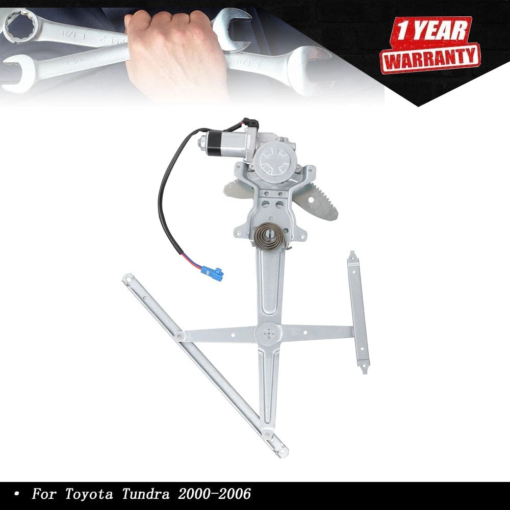 Front Left Power Window Regulator with Motor for Toyota Tundra (2000–2006)