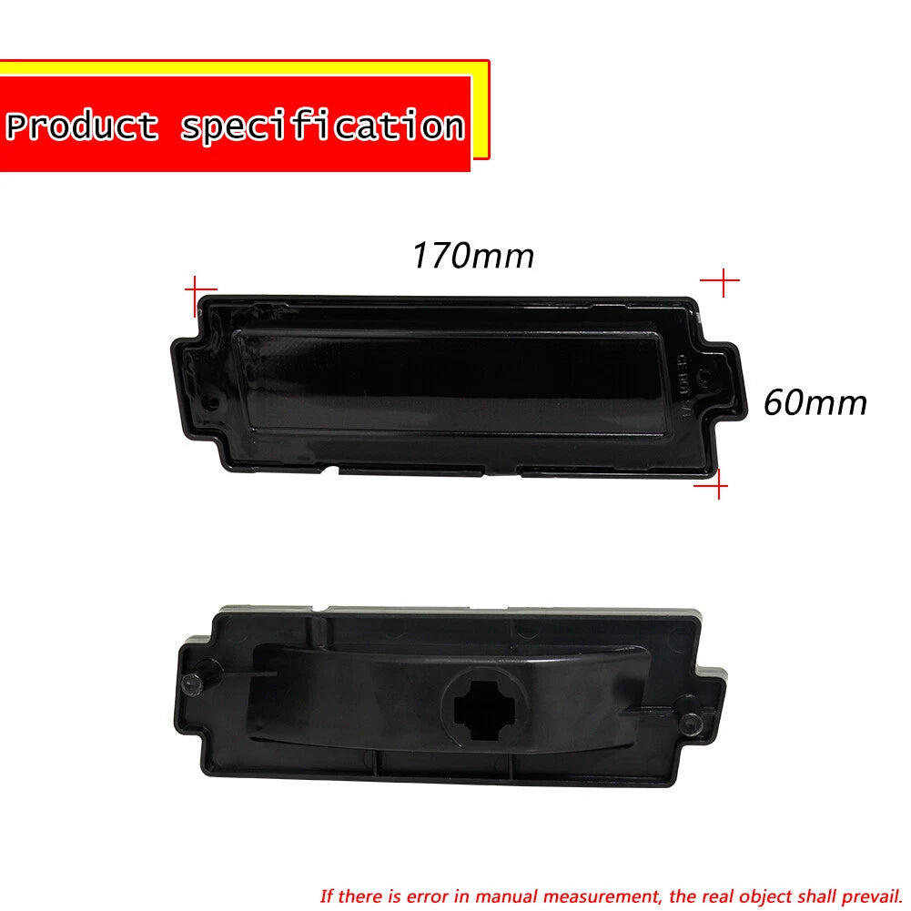 2PC Smoked Rear Side Marker Lights for Chevy Monte Carlo (1981–1988)