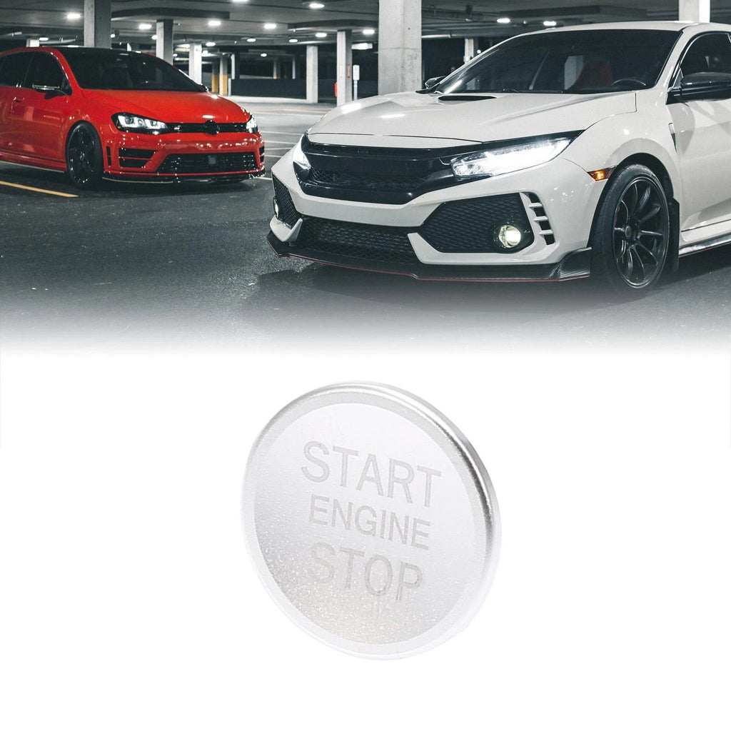 Push Button Cover Cap for Audi A4L A6L Q5 A5 A7 (2010–2023) Silver Tone