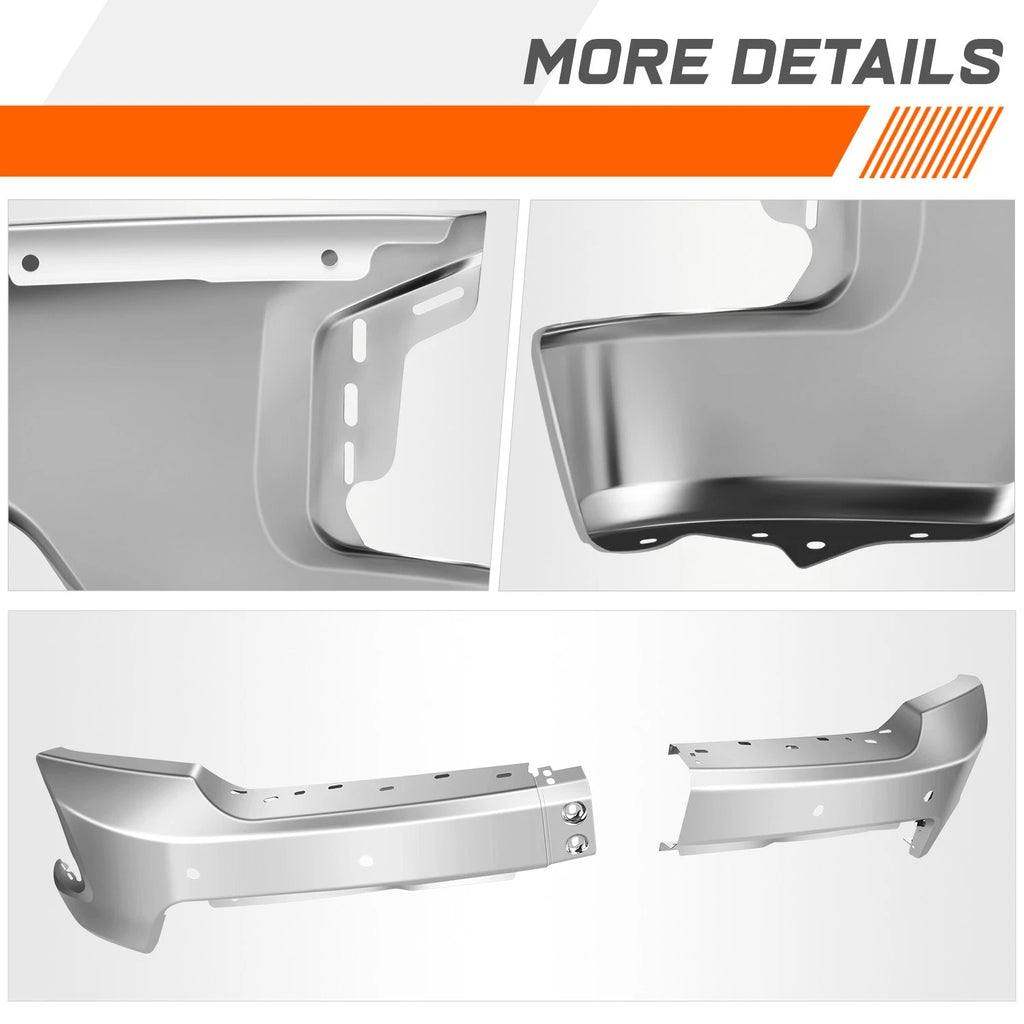 Front Bumper Face Bar for Chevrolet Silverado 1500 LTD (2019–2022)