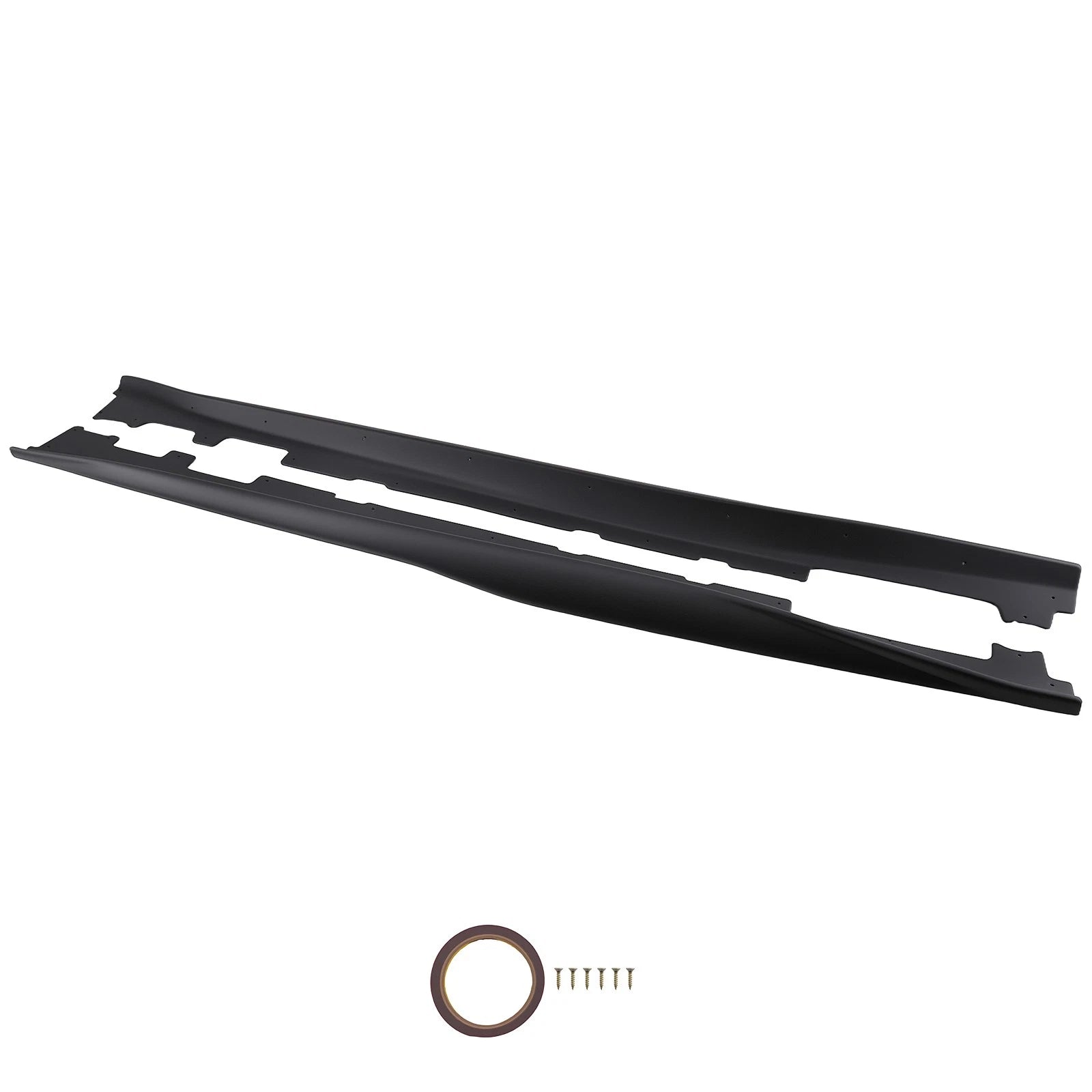 2pcs Side Skirts Kit for Chevy Camaro RS SS LT LS (2016–2023) Matte Black