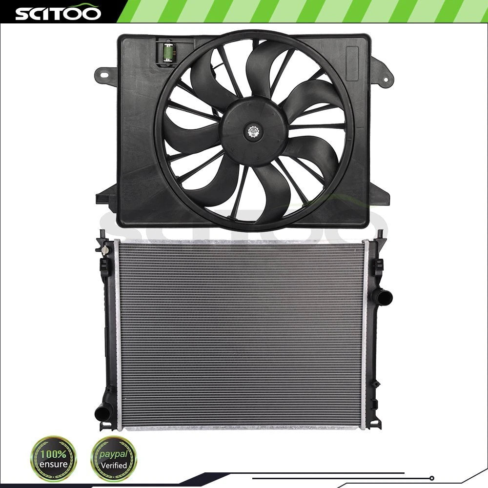 Radiator and Cooling Fan Kit for Dodge Charger (2009–2019)
