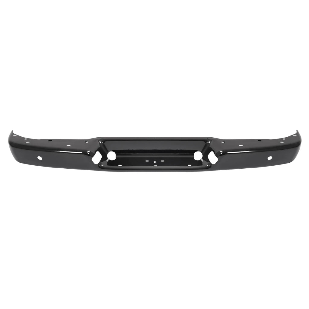 Black Steel Rear Bumper for Chevrolet Express Savana 1500 2500 3500 (1996–2023)