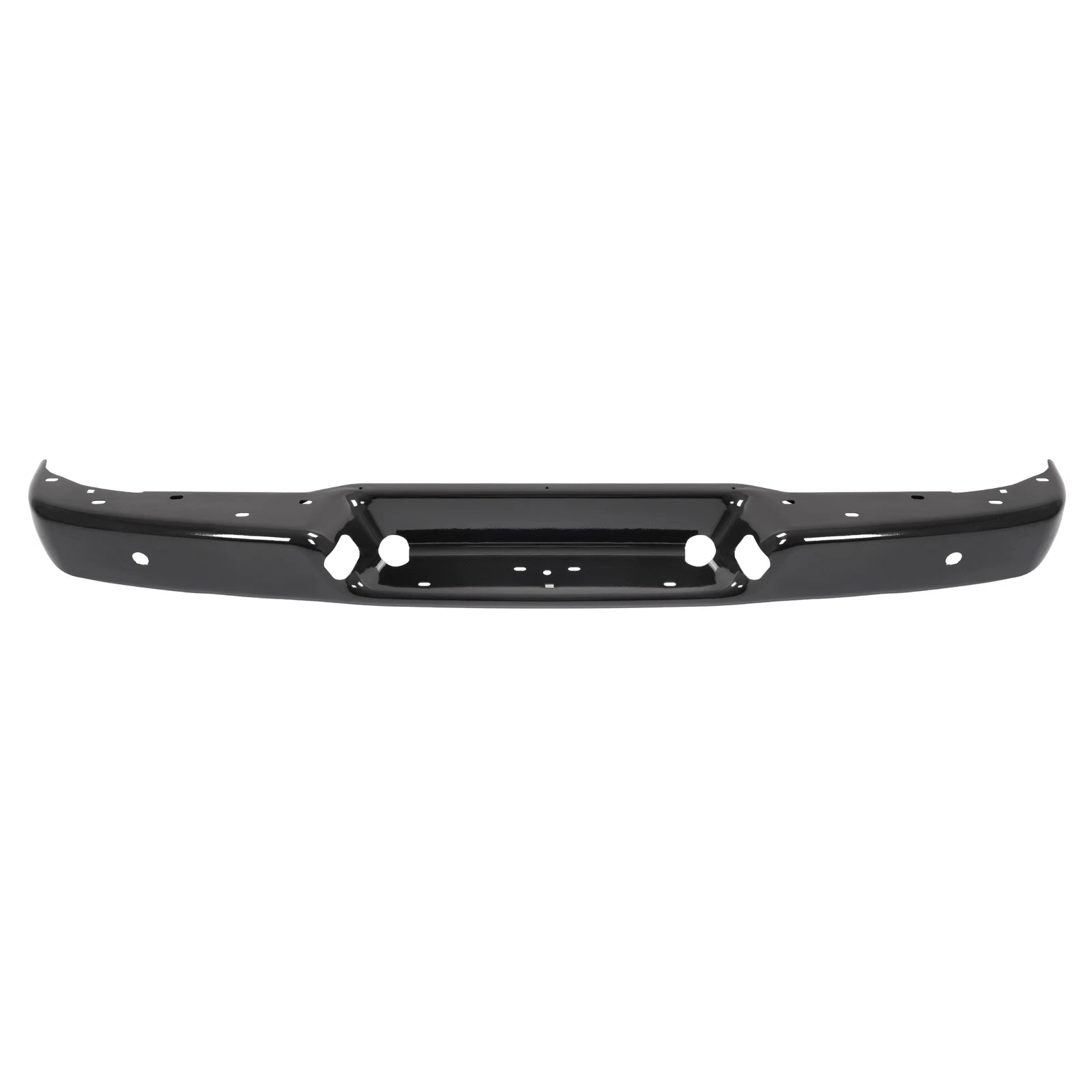 Black Steel Rear Bumper for Chevrolet Express Savana 1500 2500 3500 (1996–2023)