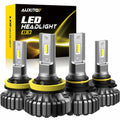 4X AUXITO LED Headlight Bulbs 9005 H11 for