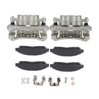 Front Brake Calipers & Pads Set for Chevrolet Colorado (2004–2008)