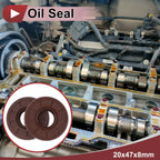 Set of 2 Oil Seal Rotary Shaft Seal FKM Rubber 20x47x8mm for Various Models