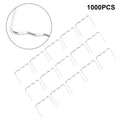 0.8mm Pre-cut Flat Staples for Universal Use (1000PCS)