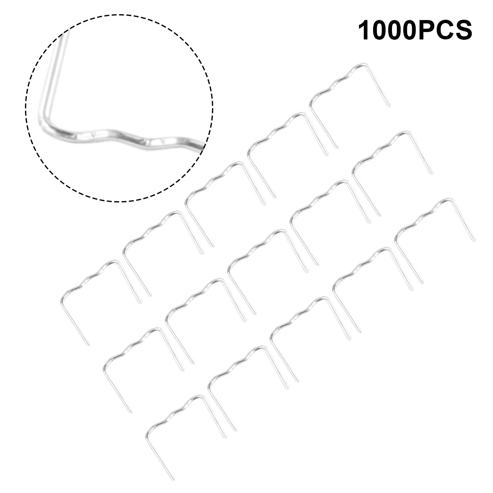 0.8mm Pre-cut Flat Staples for Universal Use (1000PCS)
