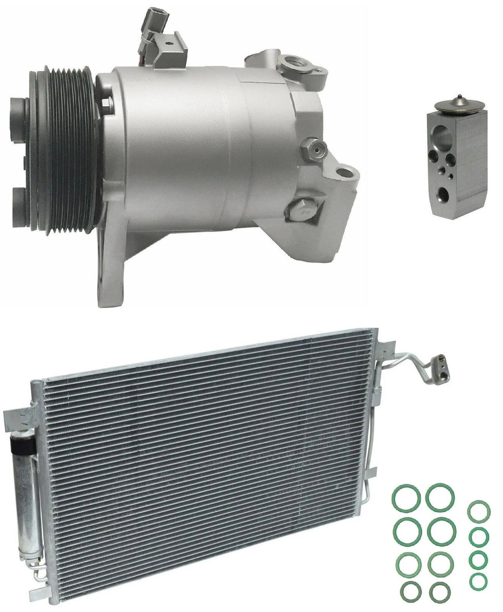 A/C Compressor Kit W/ Condenser for Nissan Maxima 3.5L (2014–2015)