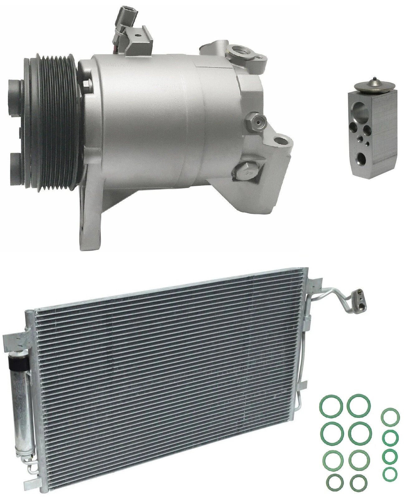 A/C Compressor Kit W/ Condenser for Nissan Maxima 3.5L (2014–2015)