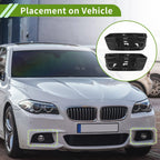 1 Pair Fog Light Grills for Audi Q5 (2018–2023) No. 80A807679D/80A807680D