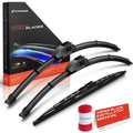 Set of 3 Windshield Wiper Blades for Ford Windstar (1995–2003)