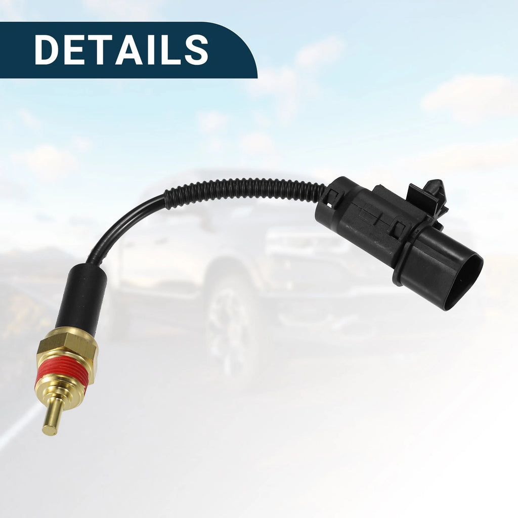 Coolant Temperature Sensor for Kia Spectra (2000–2009) 1Pcs Gold Tone