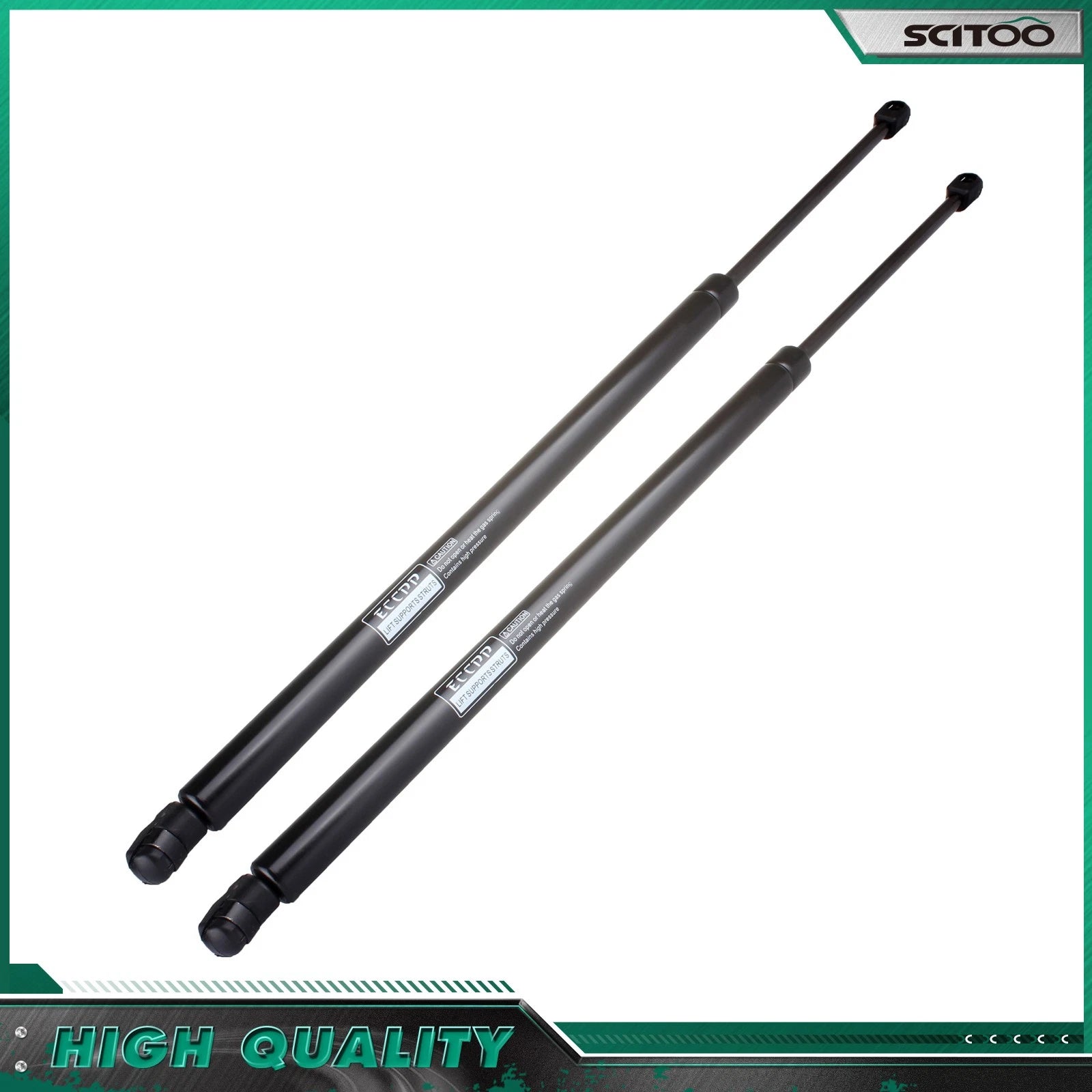 Set of 2 Tailgate Hatch Hood Lift Supports for Infiniti QX56 (2004–2010)