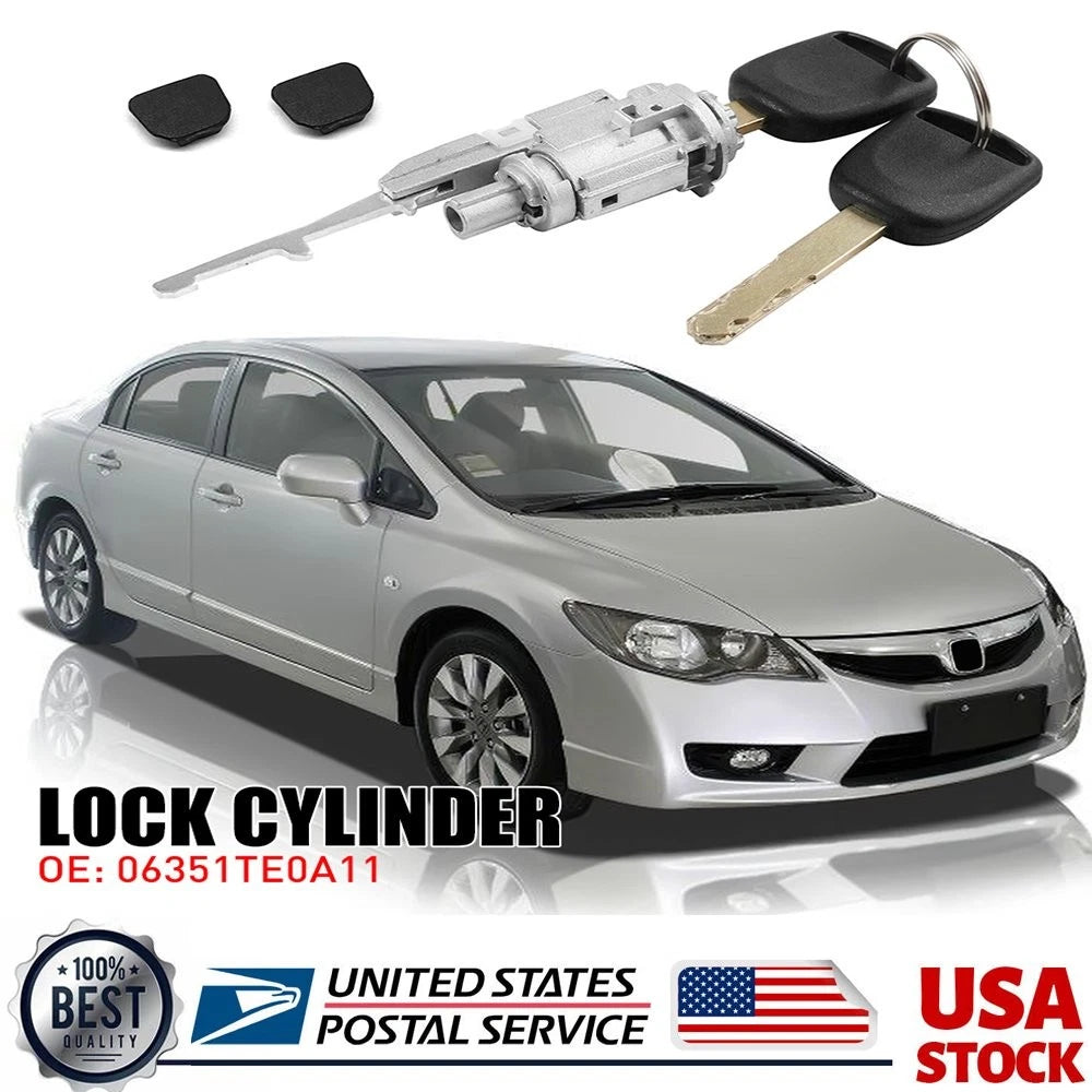 Ignition Switch Lock Cylinder Set with Keys for Honda Pilot (2003–2015)