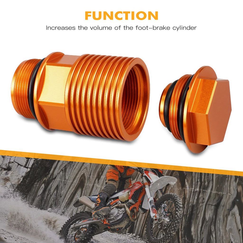 Rear Brake Reservoir Extension Cover Cap for KTM Husqvarna Husaberg (2010–2023)