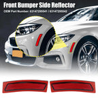 Pair of Bumper Reflectors for BMW F30 F31 LCI 340i (2016–2019) 63147295541 63147295542