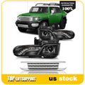 LED DRL Headlights Assembly for Toyota FJ Cruiser (2007–2015)
