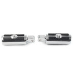 2X Chrome Foot Pegs for Honda Magna VF750, Shadow VT1100, Sabre (1982–2003)