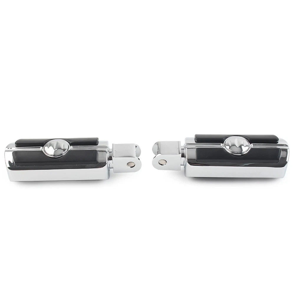 2X Chrome Foot Pegs for Honda Magna VF750, Shadow VT1100, Sabre (1982–2003)
