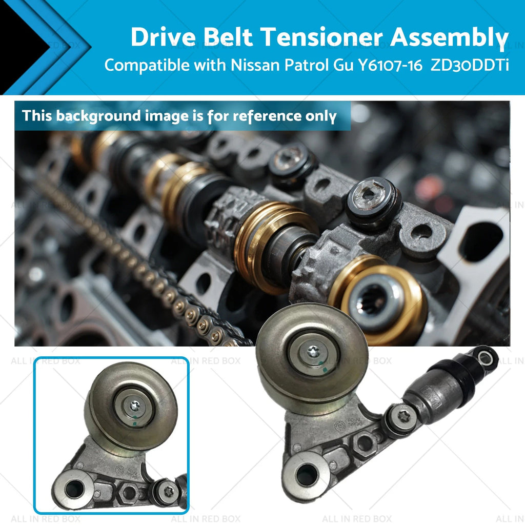 Drive Belt Tensioner for Nissan Patrol GU Y61 (2000–2007) ZD30DDTi