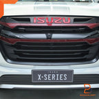 Black Red Front Grille for Isuzu D-Max Ute (2020-2023)