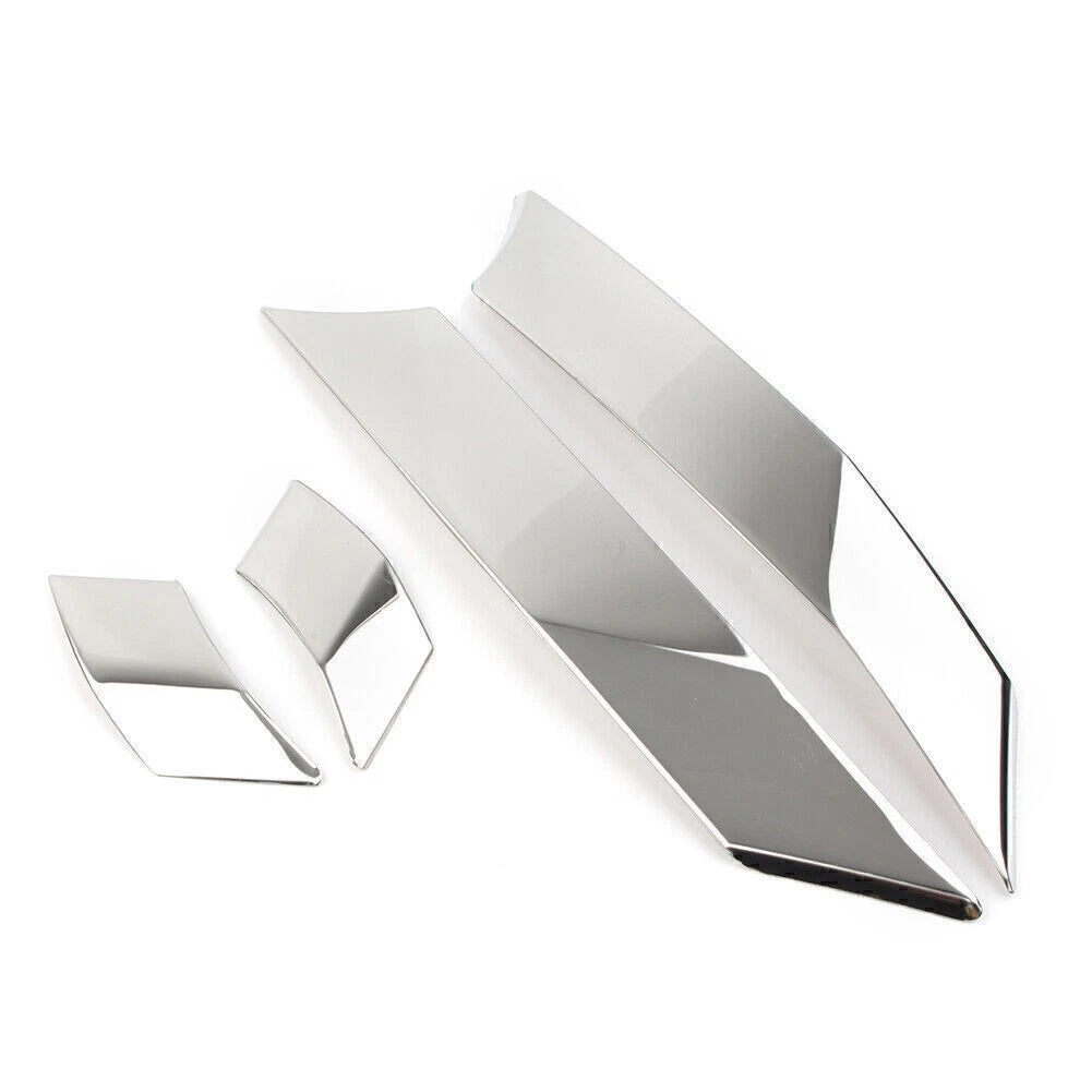 Chrome Door Window A/C Pillar Post Molding Cover for Toyota RAV4 (2019–2021)