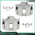 Set of 2 Front Brake Calipers w/ Bracket for Hyundai Sonata (2012–2015)