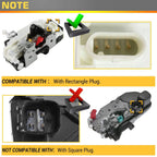 Rear Right Door Lock Actuator for Ram 1500, Jeep Compass, Patriot