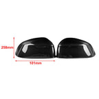 100% Real Carbon Fiber Mirror Covers for BMW X3 X4 X5 (2014-2017)