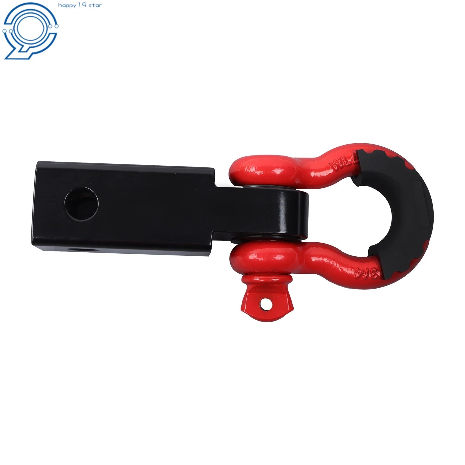 2" Receiver Shackle Hook with 3/4" D Ring for Off-Road Recovery