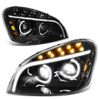 Full LED C-Halo Projector Headlight Lamps for Cascadia (2008–2017)
