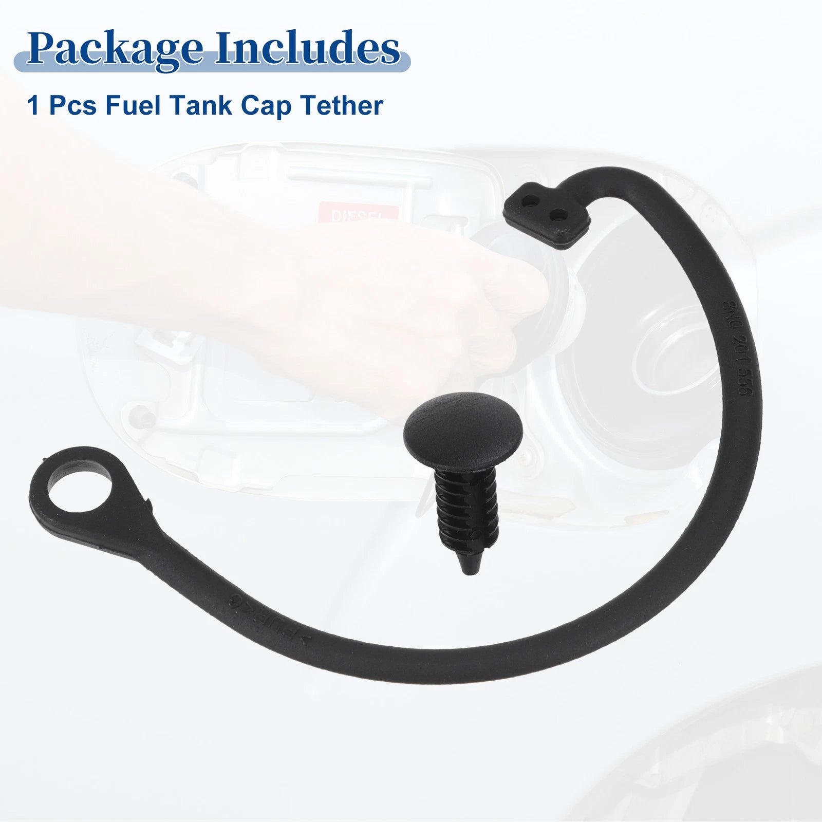 Fuel Tank Cap Tether for VW Beetle (1998–2001) No. 1H0201553B
