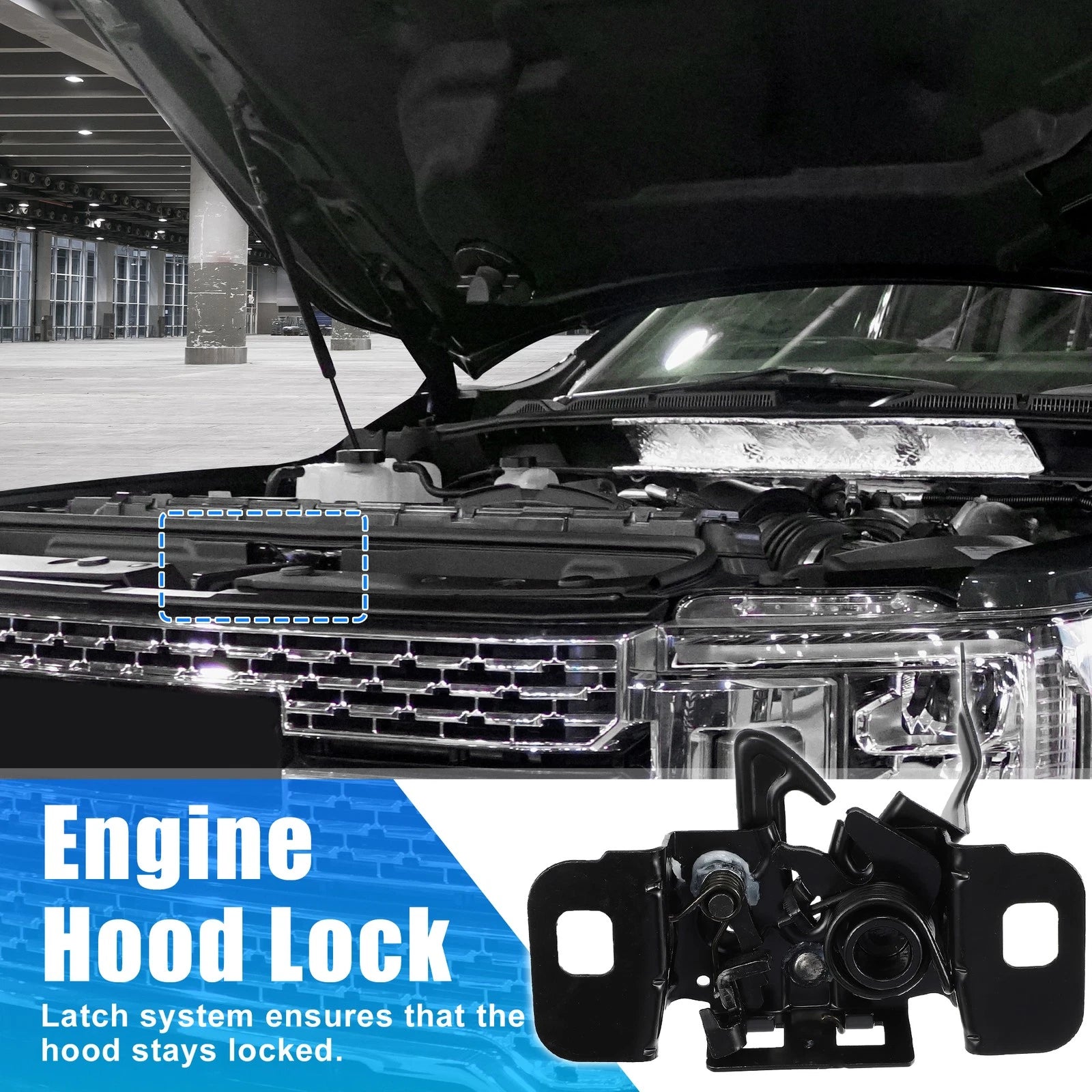 Hood Latch Lock 22797521 for Chevrolet Silverado 1500 (2014–2016)