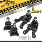 Set of 4 Front Upper & Lower Ball Joints for Mitsubishi Montero (1992–2000)