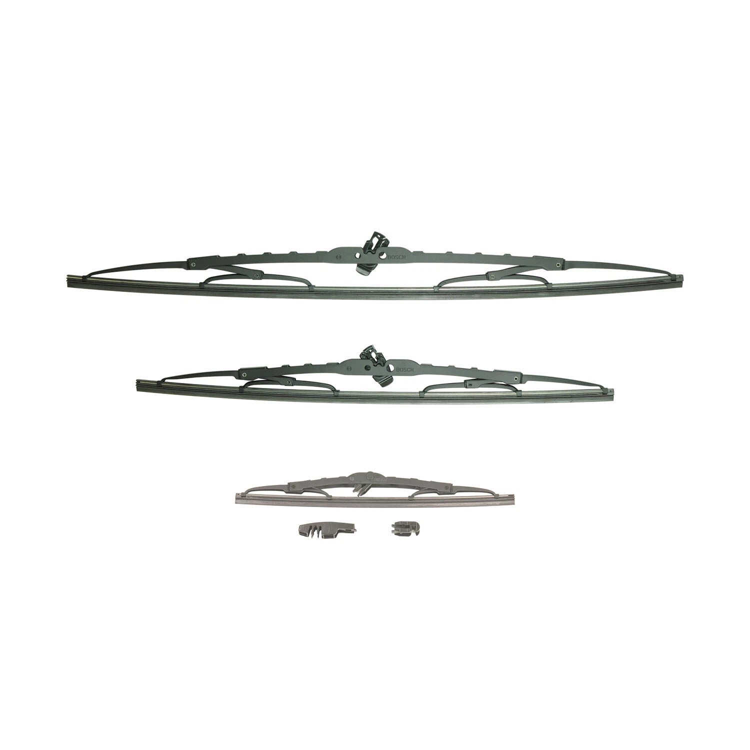 3pc Windshield Wiper Blade Kit for Bosch (21" LH, 18" RH, 13" Rear)